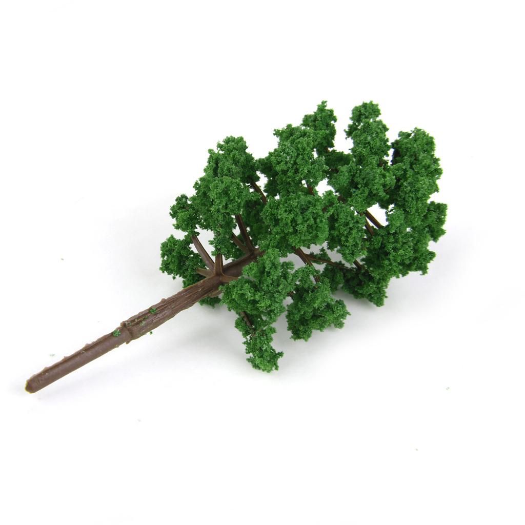 40pcs 1150 Scale 8cm Model Trees Architecture Buildings Street