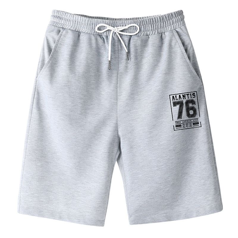 Boys 2 In 1 Sport Pants For Running/ Basketball - Black&Gray