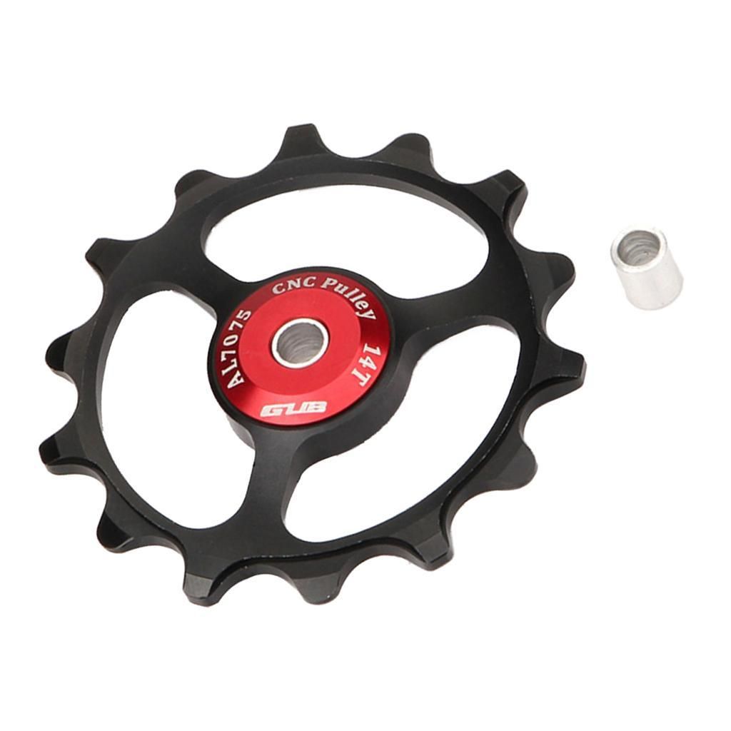 Positive/Negative 14 Teeth  Wheel Rear Dial Wheel  Black