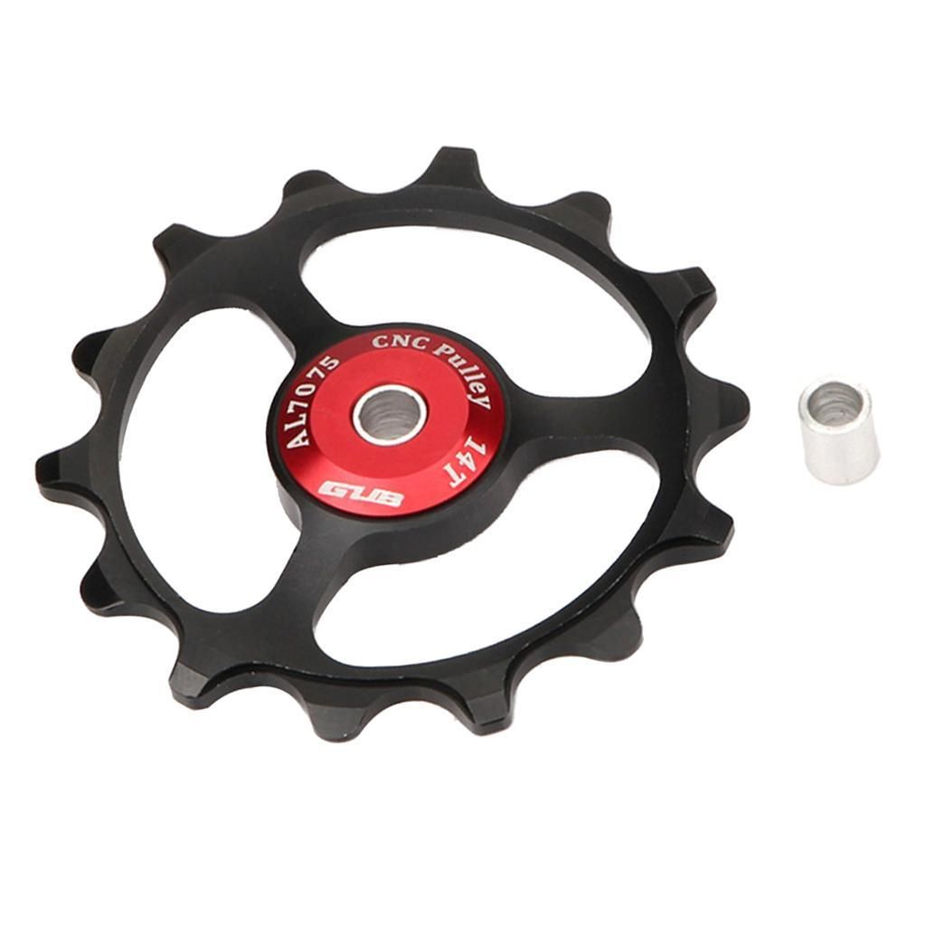 Positive/Negative 14 Teeth  Wheel Rear Dial Wheel  Black