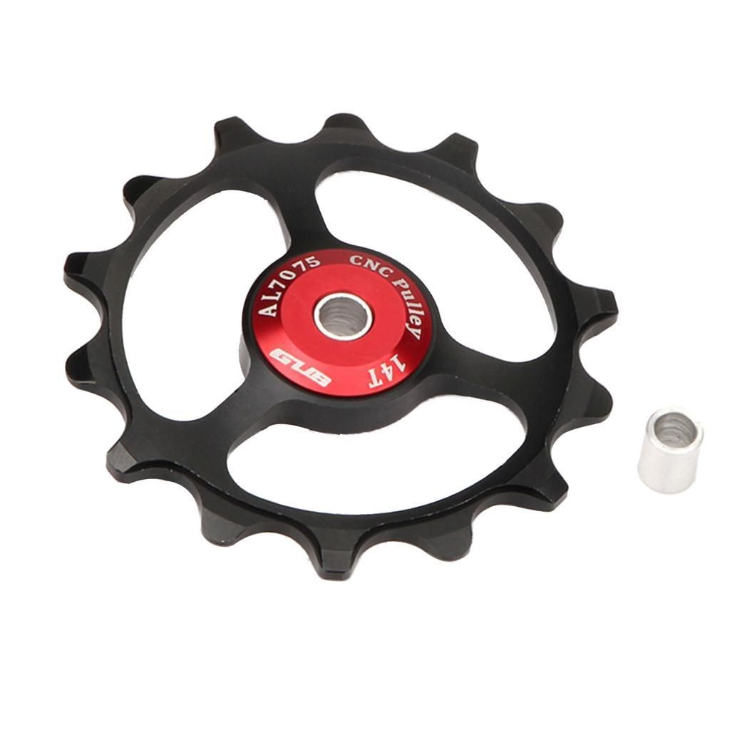 Positive/Negative 14 Teeth  Wheel Rear Dial Wheel  Black