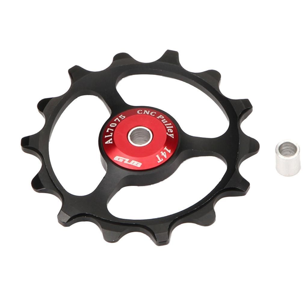 Positive/Negative 14 Teeth  Wheel Rear Dial Wheel  Black