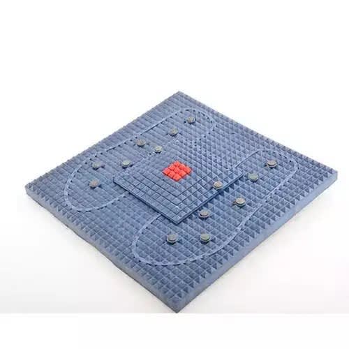 Pyramid Shape Energy Mat With Acupressure Magnet Feet Massage Tool Therapy