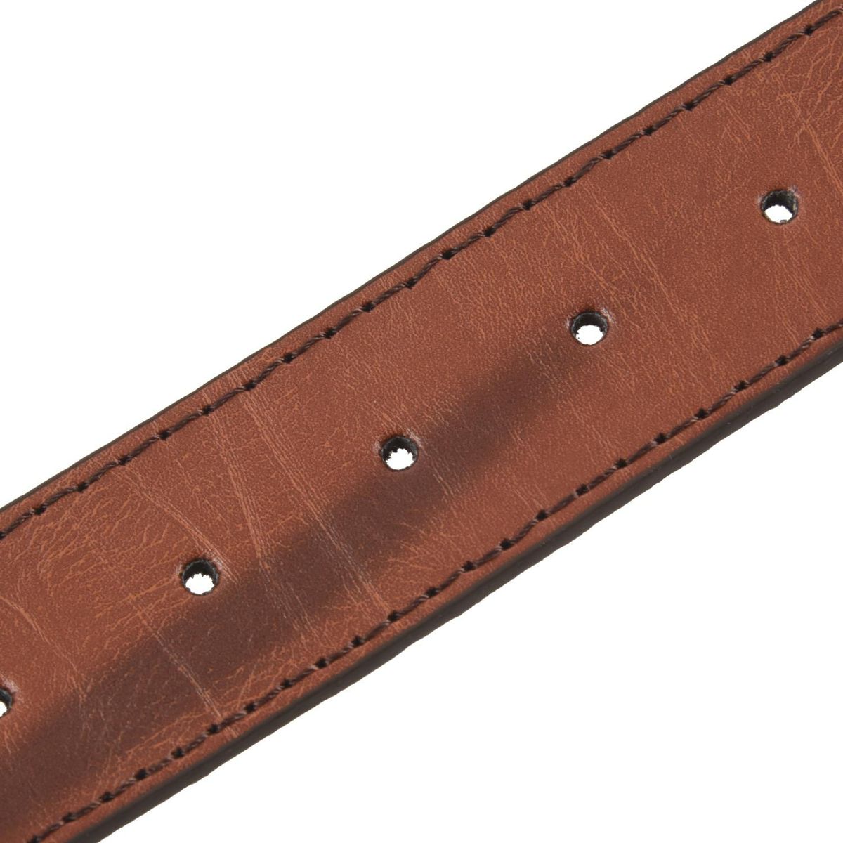 Men's Leather Belt Metal Buckle Automatic Clasp 39-43 inch