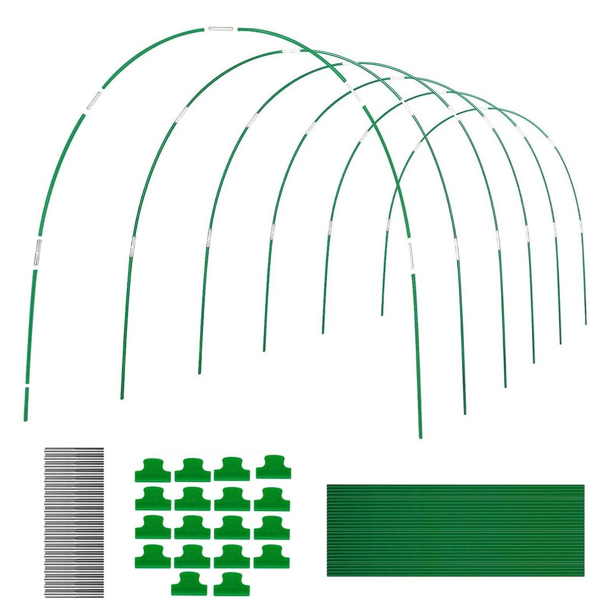 1 Set Plant Net Cover Plant Protector Arch Support Kit