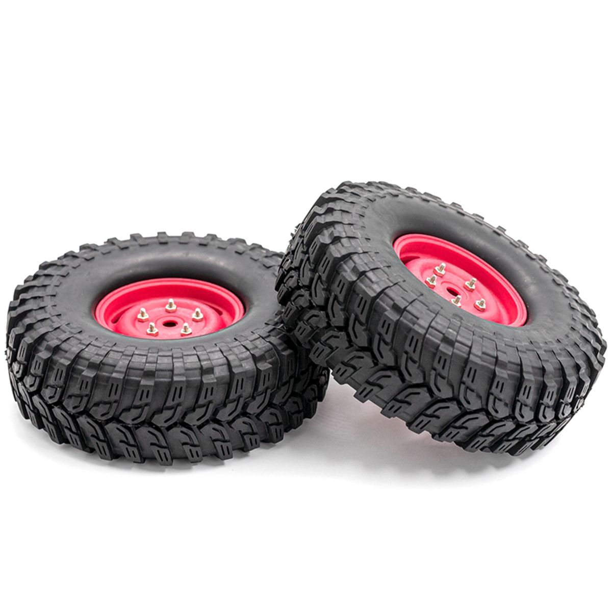 Car Tires With Wheel Rims Replacement For 1/10 Traxxas