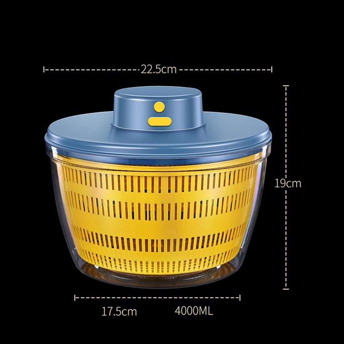 Electric Dryer Salad Spinner Dehydrator Multifunction Fruits