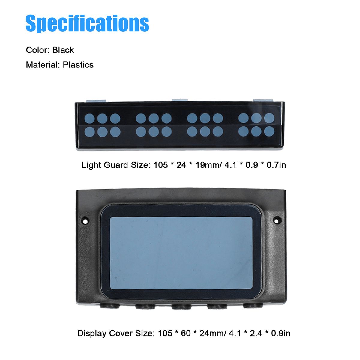 8 Inch Electric Scooter LCD Display Monitor Cover Light