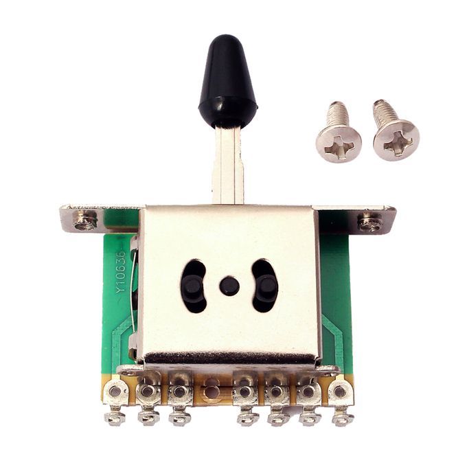 Guiatr 5 Way Selector Toggle Switches Pickup Lever For Electric Guitar
