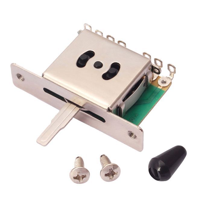 Guiatr 5 Way Selector Toggle Switches Pickup Lever For Electric Guitar