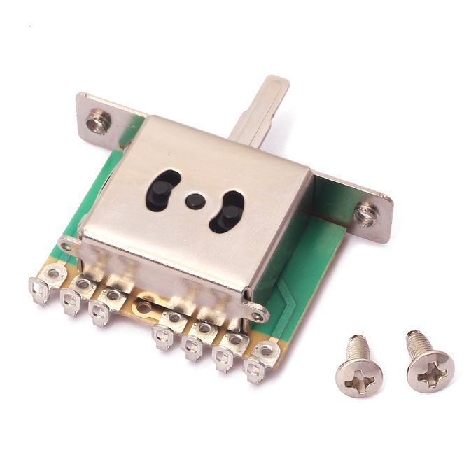 Guiatr 5 Way Selector Toggle Switches Pickup Lever For Electric Guitar