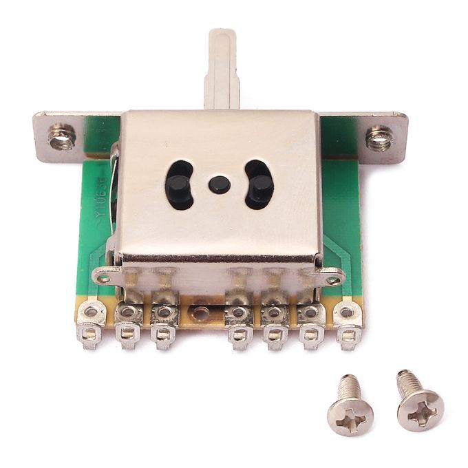 Guiatr 5 Way Selector Toggle Switches Pickup Lever For Electric Guitar