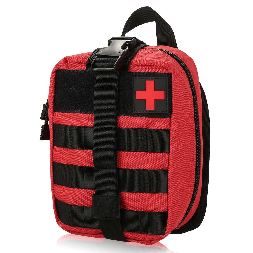 Outdoor First Aid Kit Medicine MOLLE Pouch Survival Utility Bag Emergency Responder Medic Bag