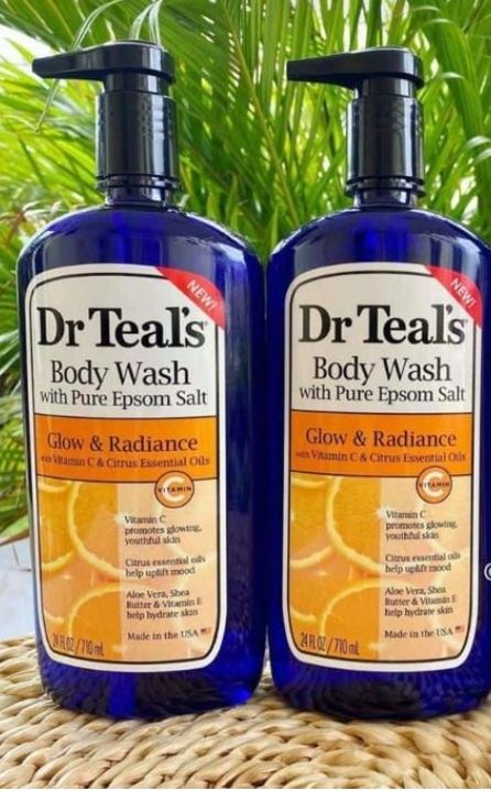 Glow & Radiance Body Wash With Vitamin C (24 Oz) 2pcs