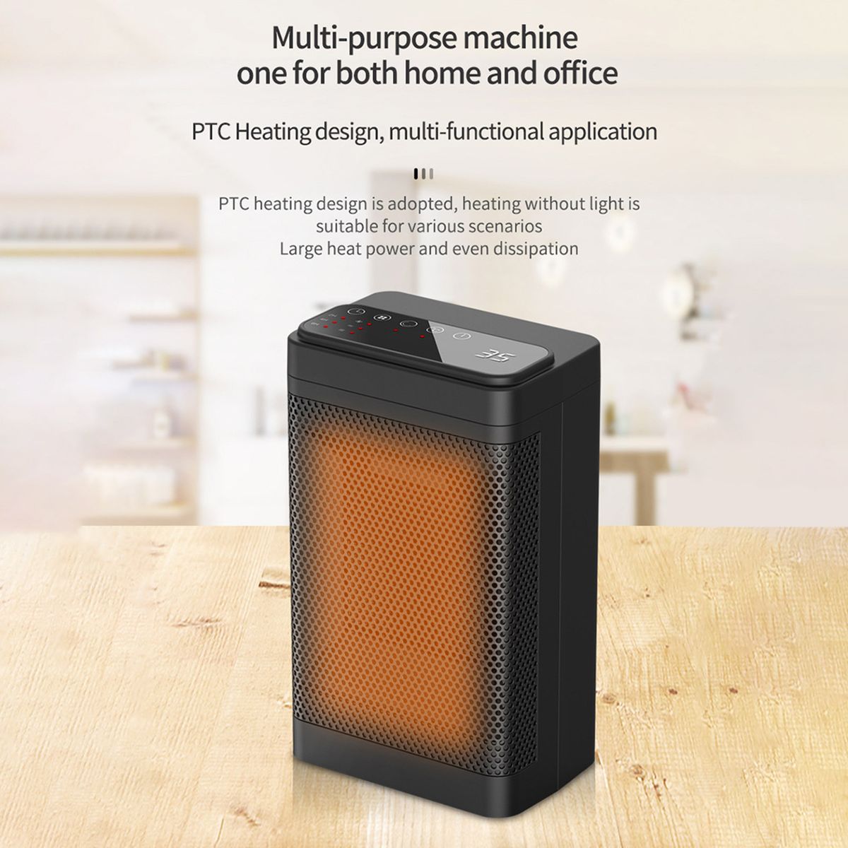 Electric Heater Desktop Mini PTC Heater Household Fast