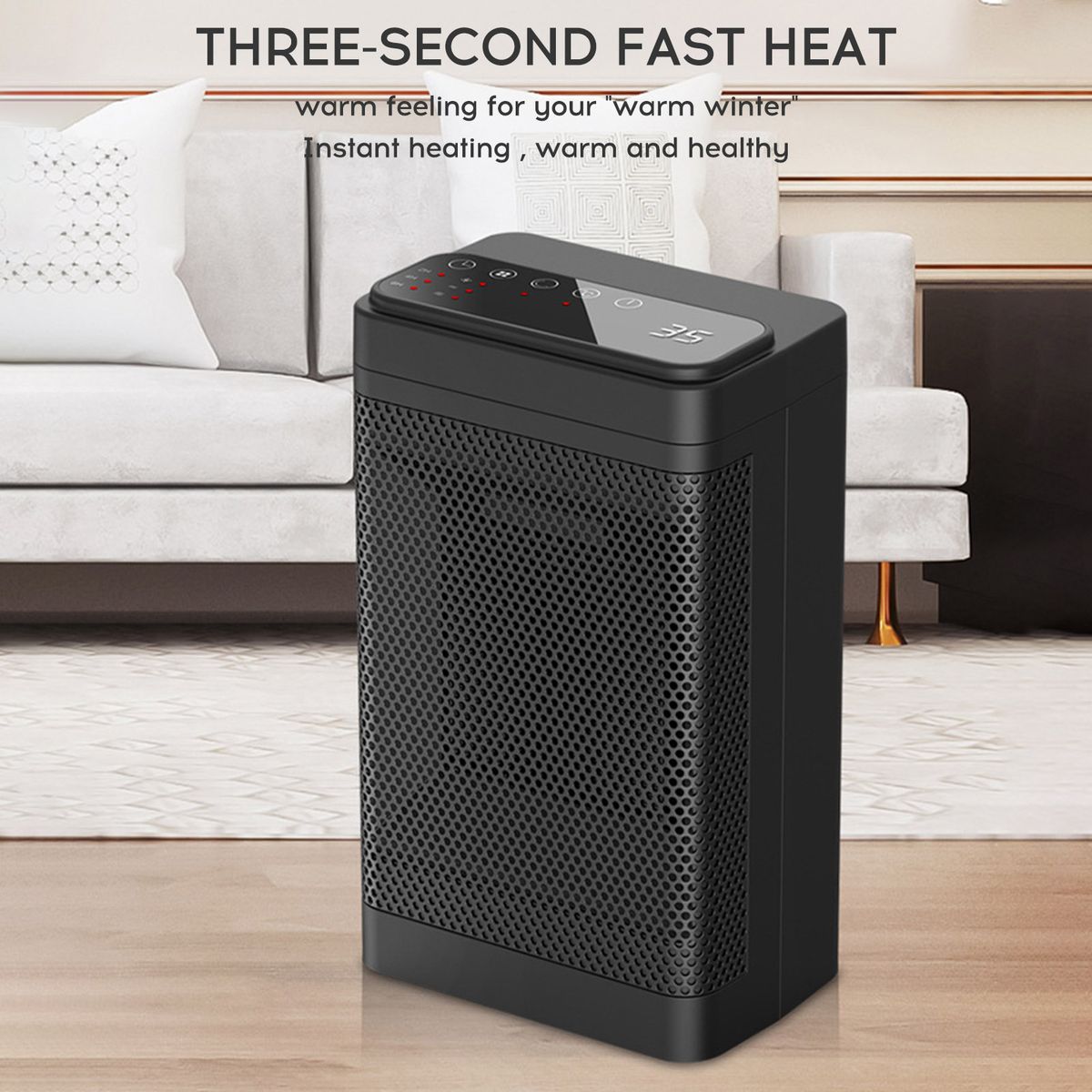 Electric Heater Desktop Mini PTC Heater Household Fast