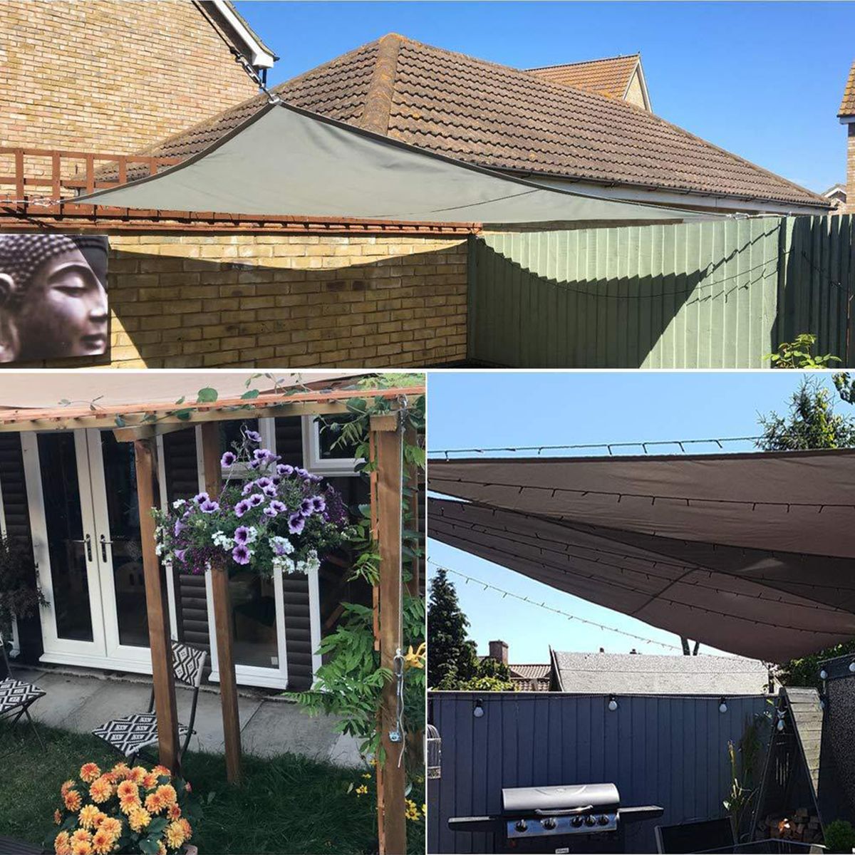 Shade Sail Hardware Kit For Rectangle Sun Shade Sails