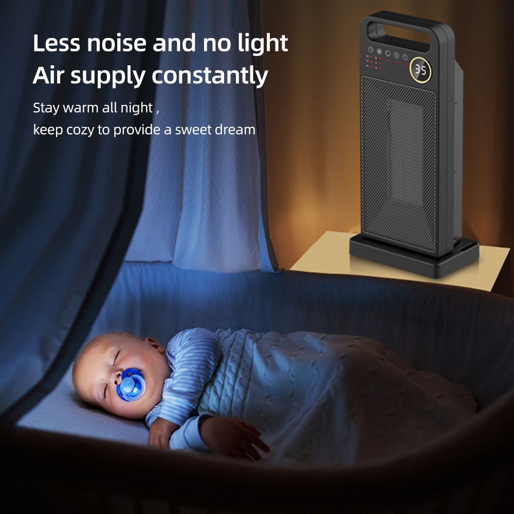 Heater Household 3 Speed Touch Screen Remote Control Mini