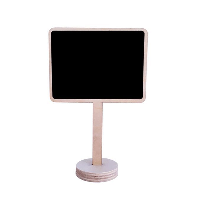 10pcs Wooden Blackboard Wedding Party Home Message Memo Chalkboard