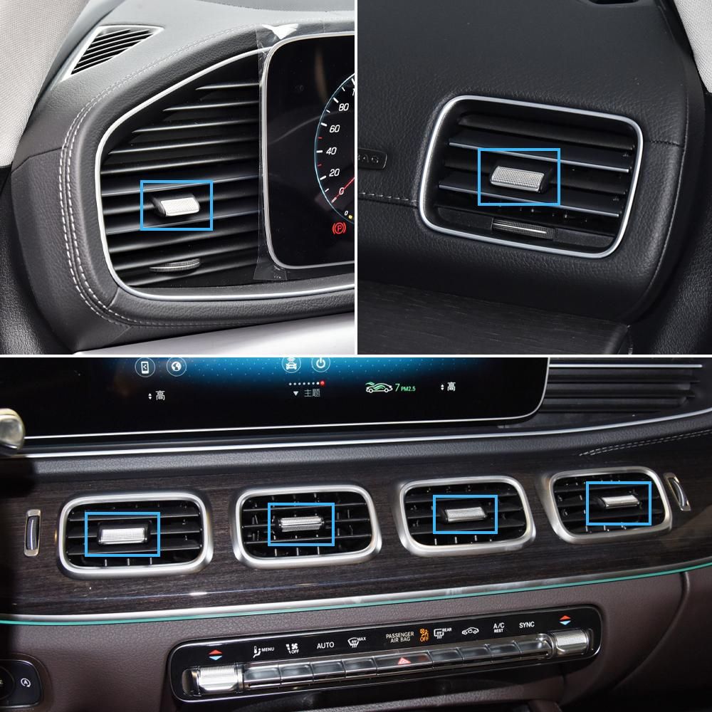 Car Console AC Air Vent Outlet Tab Clip Repair kit Puller Trim For Mercedes Benz W167 GLS GLE 350 400 450 500 580   2022