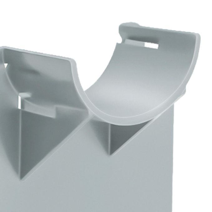 Swimming Pool Pipe Holders Support Bracket Accessory Gray Reinforced