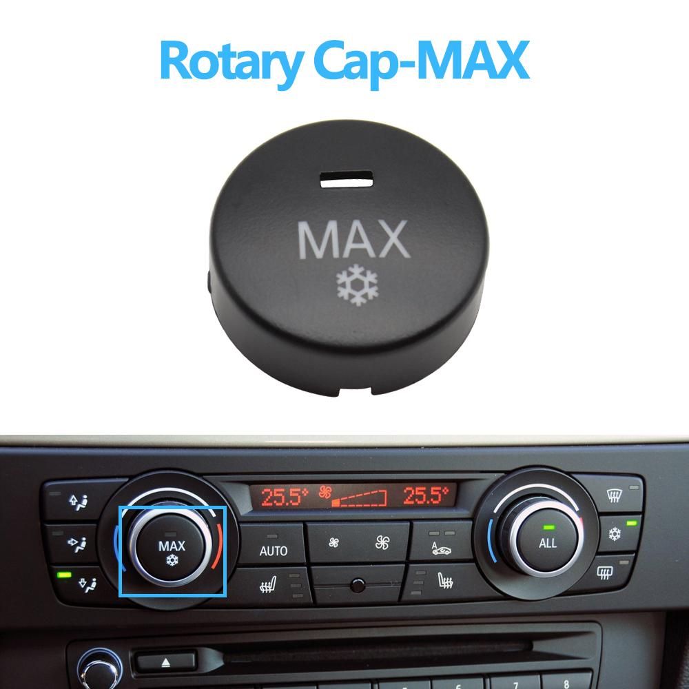 Air Conditioner AC Temperature Control Button Keys Rotary Knob For BMW 1 3 Series X1 X3 E81 E82 E87 E88 E90 E91 E92 E93 E84 F25