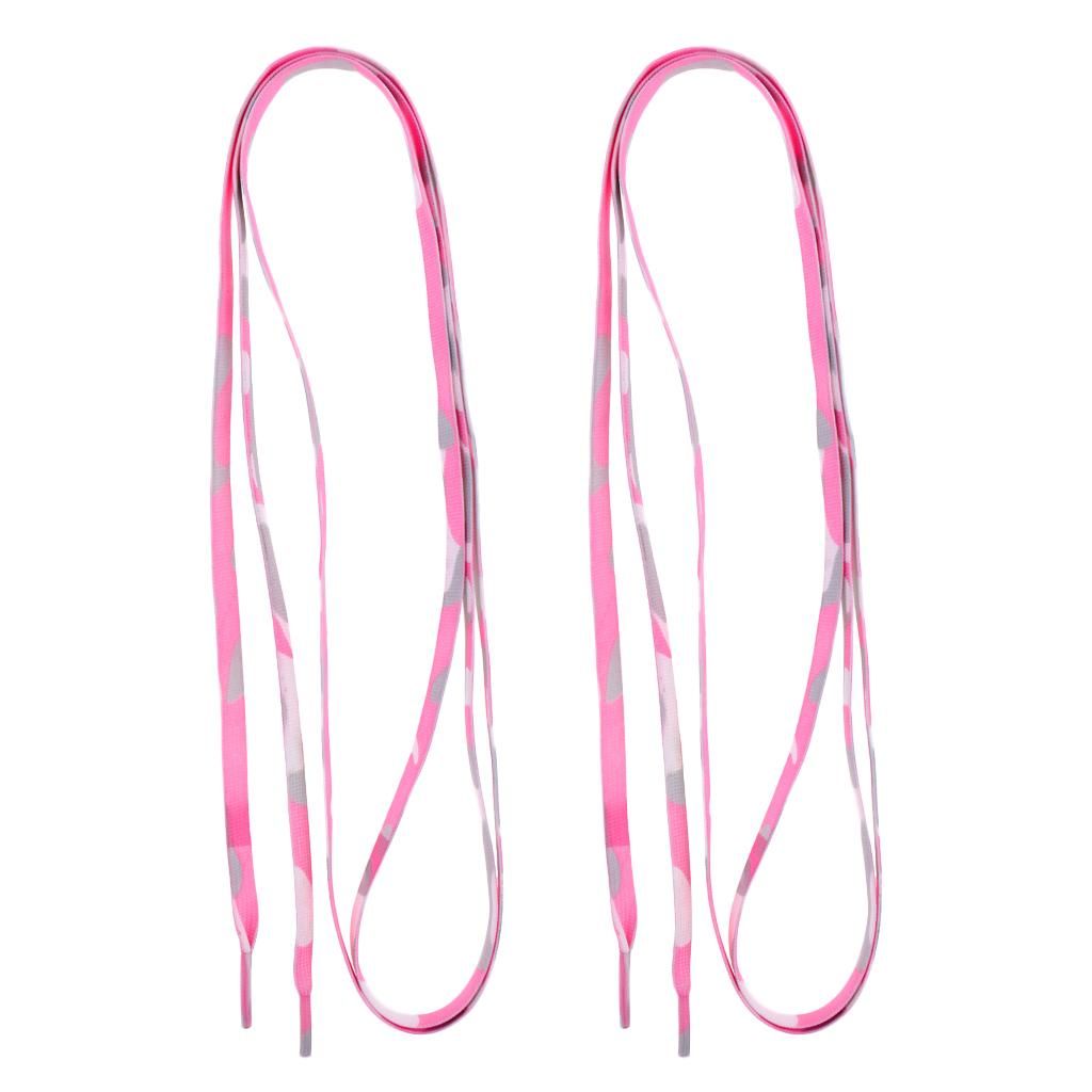 2 Pairs Men & Women Shoelace For Roller Skates Boots Hockey Skates
