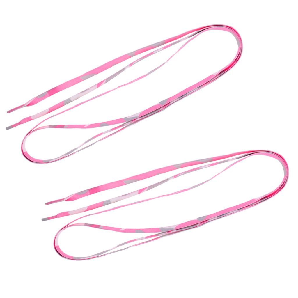 2 Pairs Men & Women Shoelace For Roller Skates Boots Hockey Skates