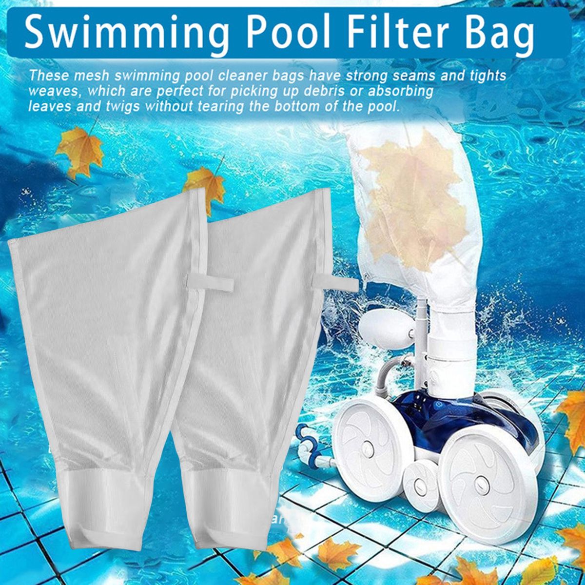 All Purpose Bag Delicate Sewing Pool Cleaner Bag White