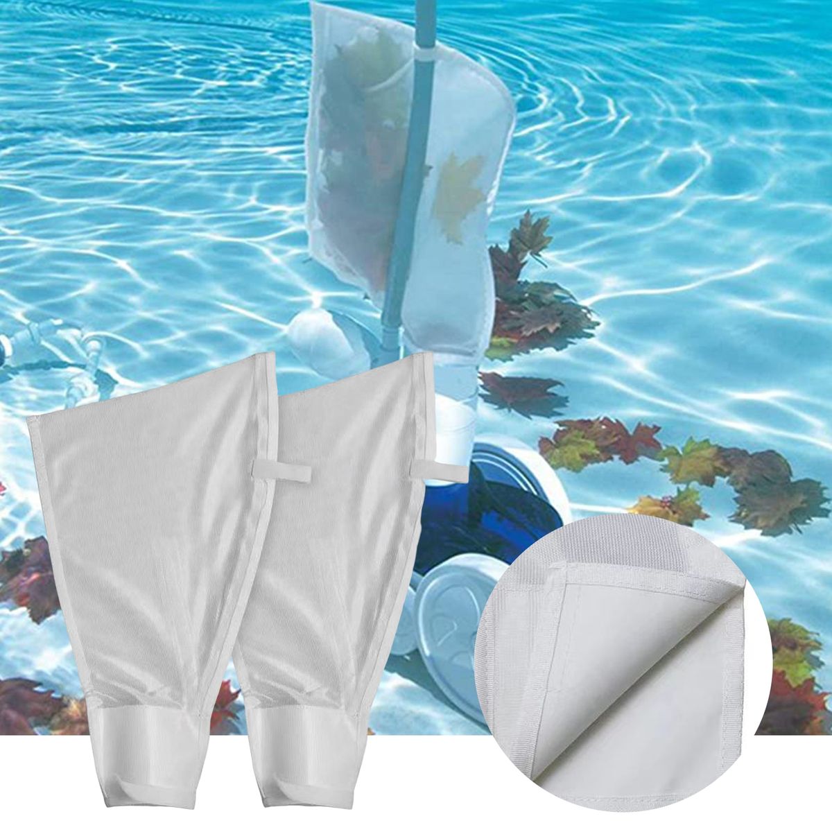 All Purpose Bag Delicate Sewing Pool Cleaner Bag White