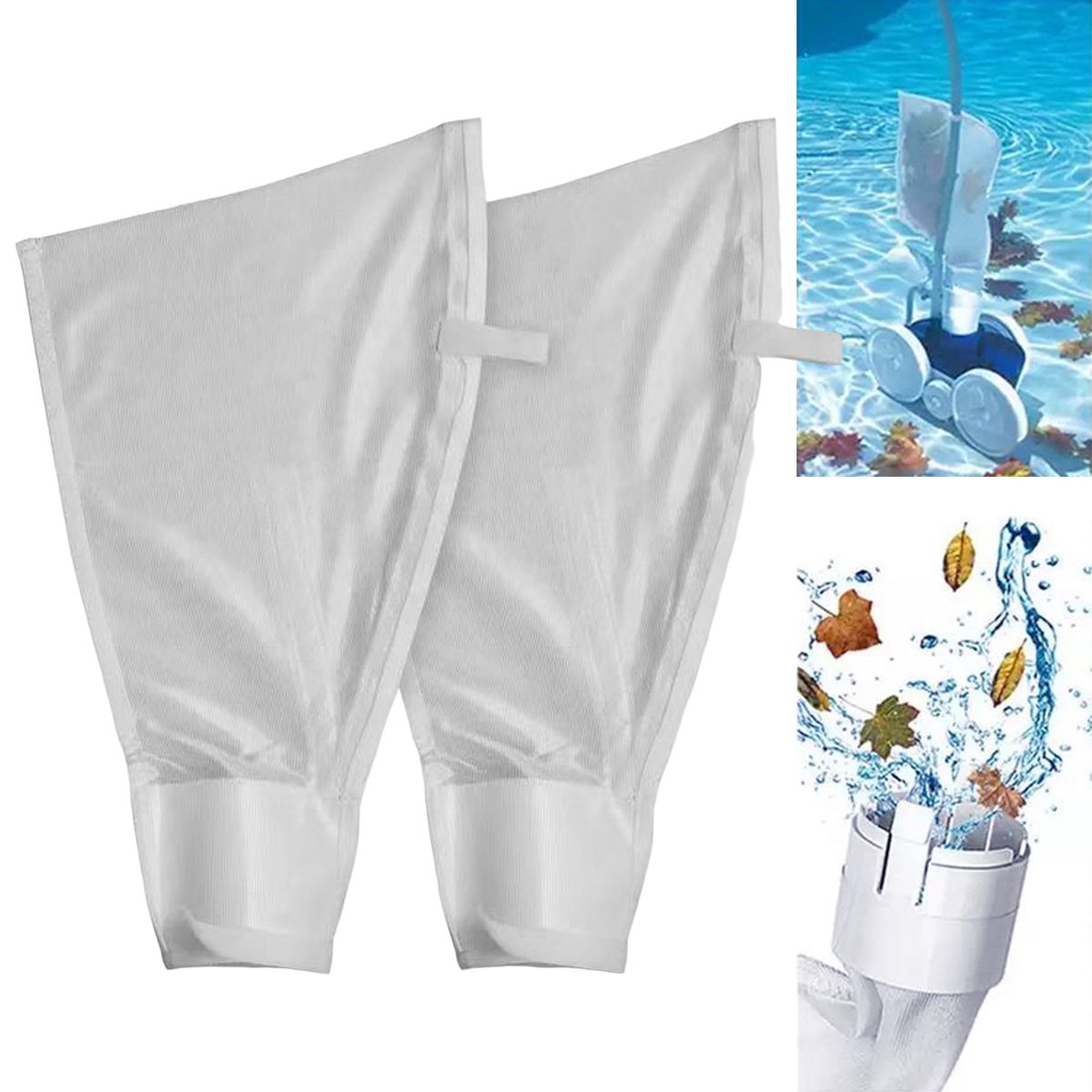All Purpose Bag Delicate Sewing Pool Cleaner Bag White