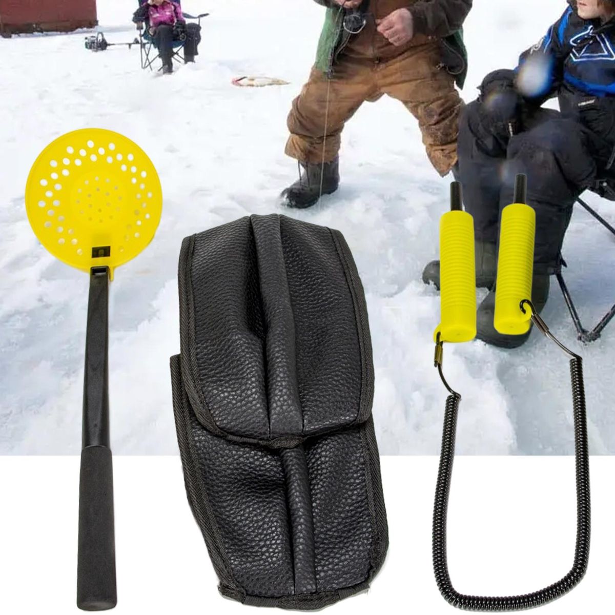 1 Set Ice Fishing Protection Gear Long Lasting Ice Fishing Equipment Kit