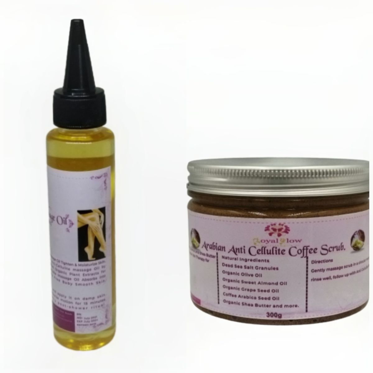 2in1 Arabian Anti Cellulite Coffee Scrub & Massage Oil