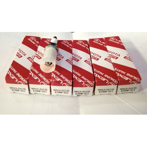 6PCS Iridium Spark Plug 90919-01235 For Prado/Yaris/Coralla
