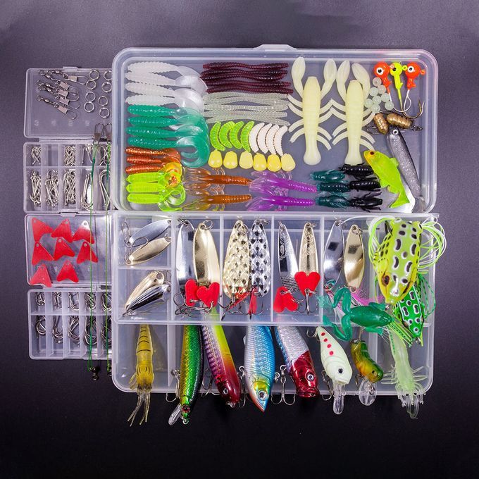 Kit Artificial Baits Accessories Jigs For Carp 234pcs