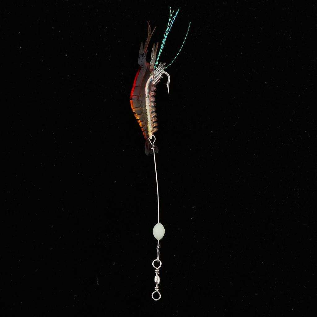 Realistic Soft Baits Red Yellow
