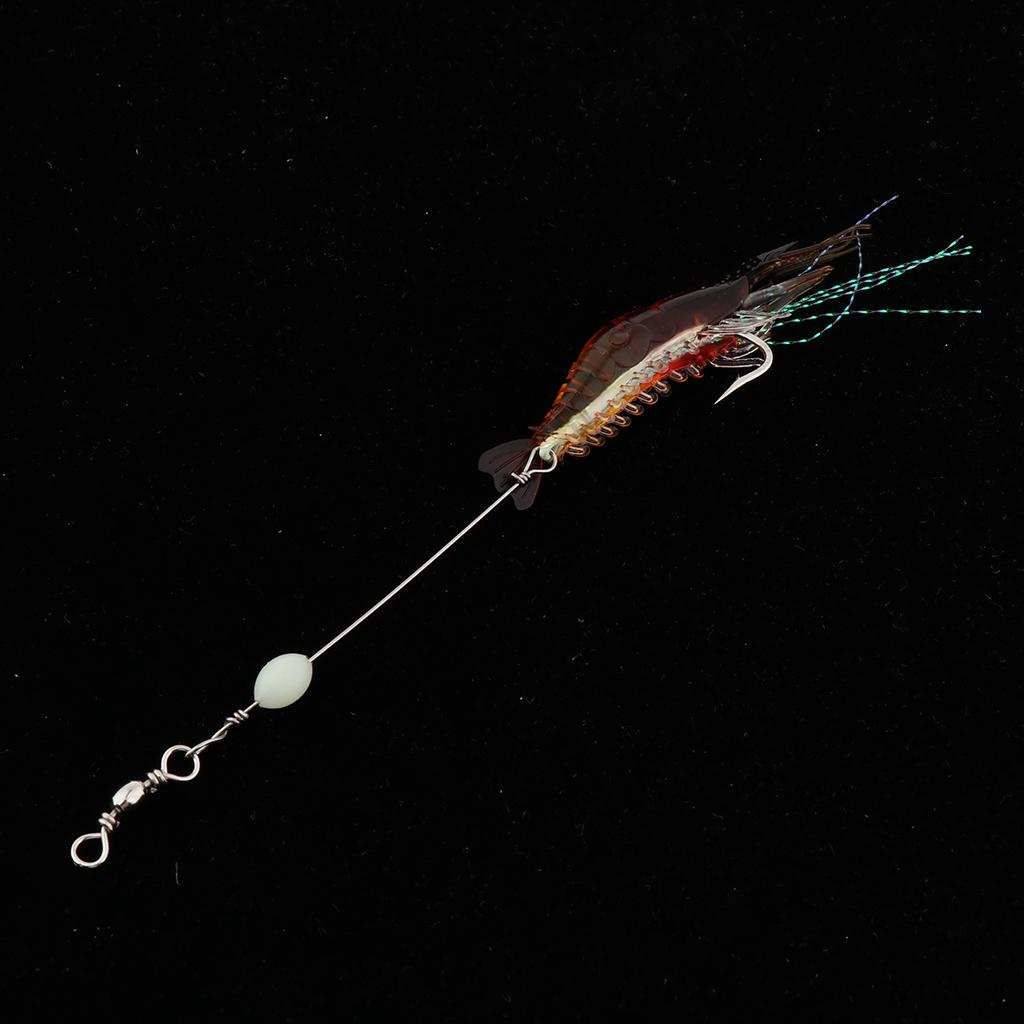 Realistic Soft Baits Red Yellow