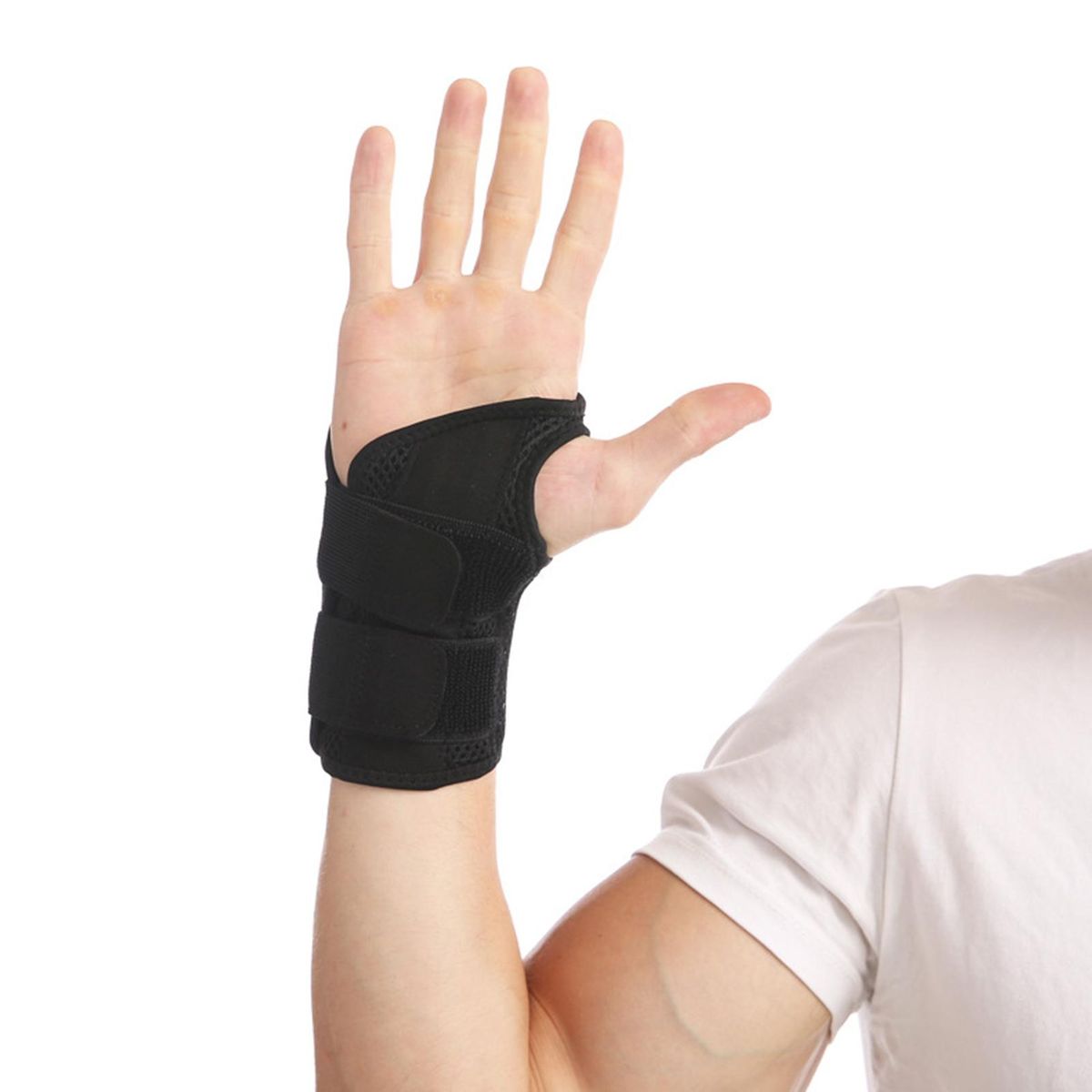 1Pc Wrist Guard Stretchable Sports Wrist Guard Black