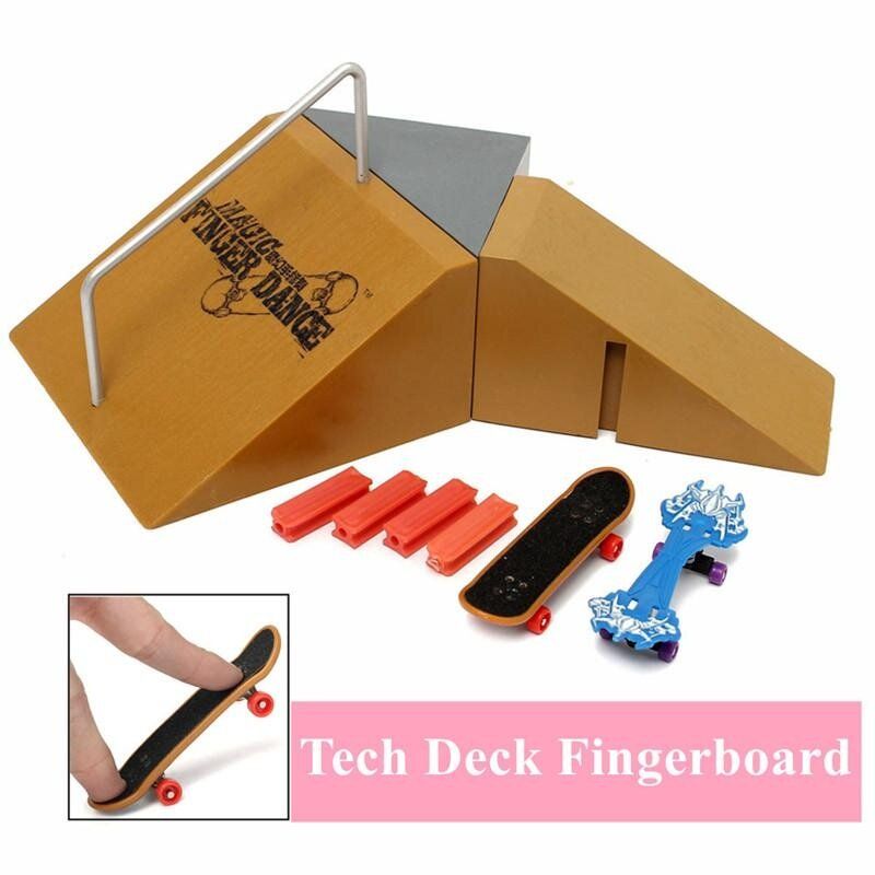 Slope Stair Ramp For Tech Deck Fingerboard Finger Board Skate Ultimate Park J2