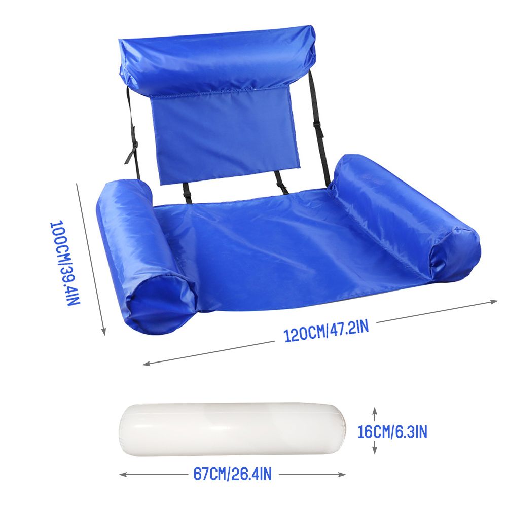 Swimming Pool Floating Hammock Inflatable Floating Bed