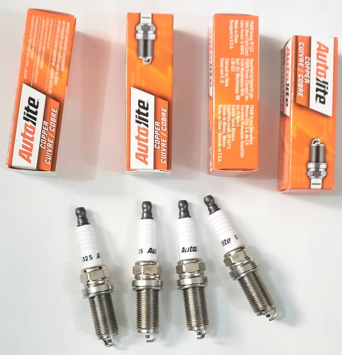 5325 COPPER RESISTOR SPARK PLUGS - 4pcs