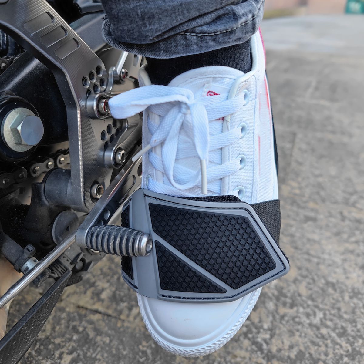 Motorcycle Riding Shoe Protector, Shift Pad For Motorcycle