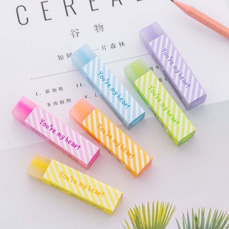 20 PCS Long Love Witing Painting Office Eraser Long Love Eraser