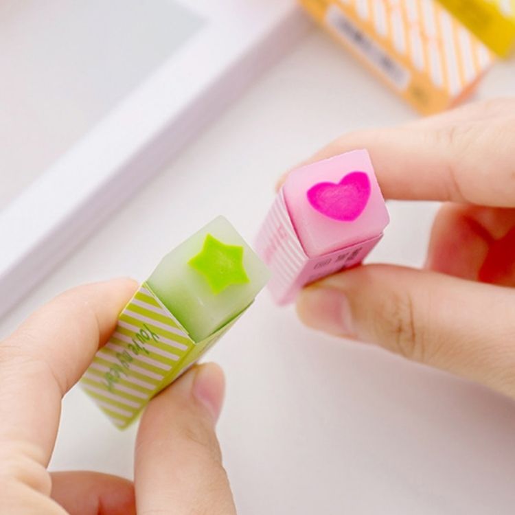 20 PCS Long Love Witing Painting Office Eraser Long Love Eraser