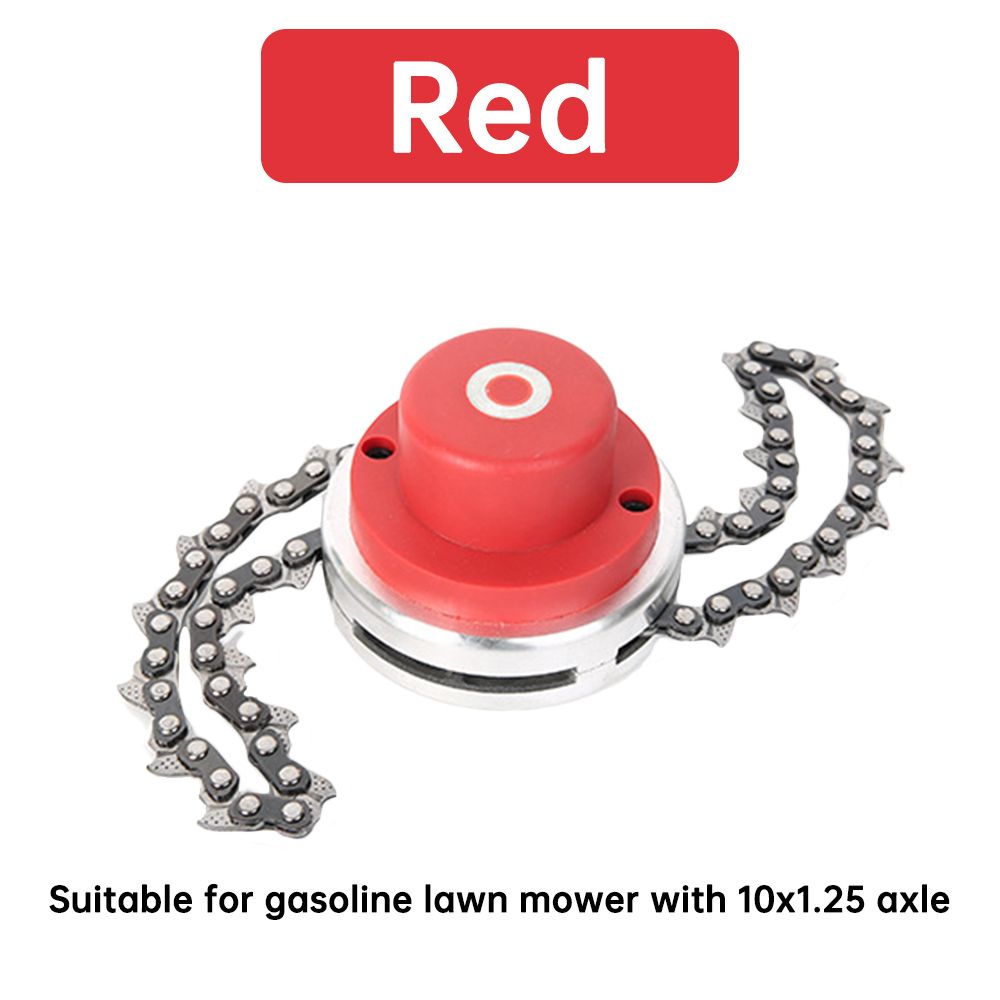 Universal M10 Lawn Mover Chain GrPetrol Trimmer Head Coil Chain Brush Cutter Garden Power Tools GrWeeding Machine
