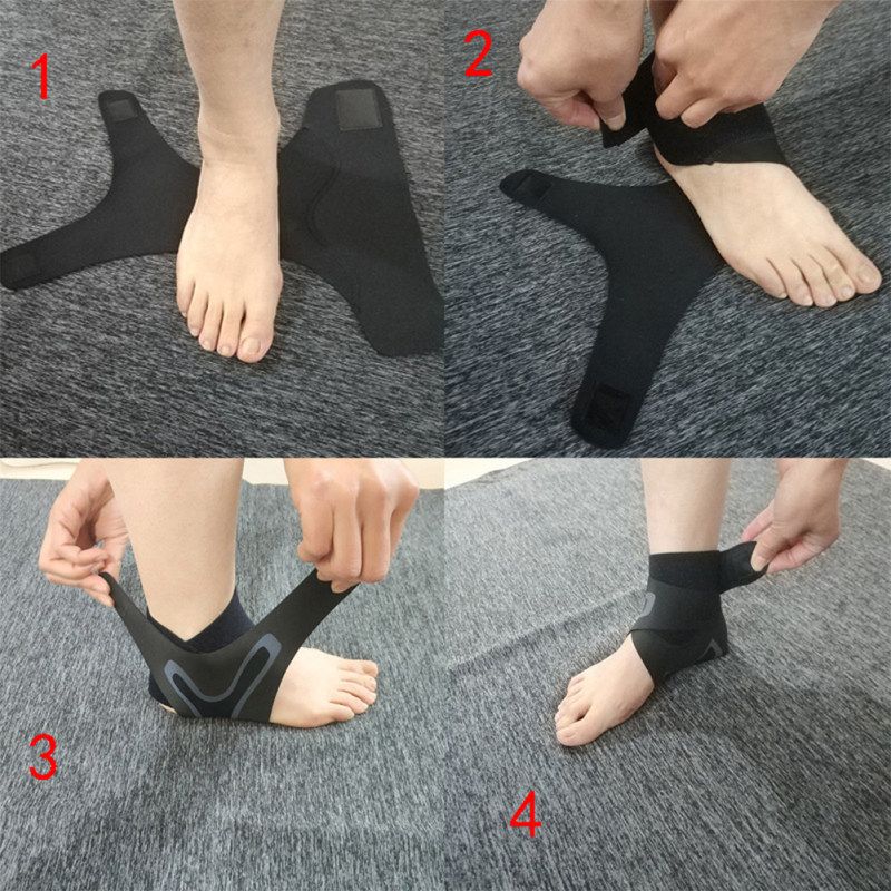 1Pc Running Basketball Ankle Brace Support Compression-