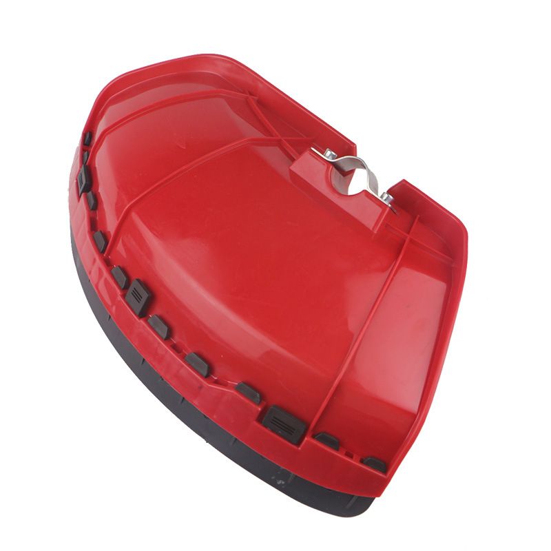 Brush Cutter Guard GrTrimmer Shield Plastic Block Durable Garden Tools Weeder Machine Cover Red For 26 28mm Dia. Shaft