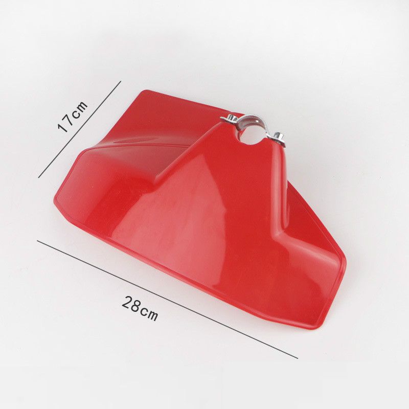 Brush Cutter Guard GrTrimmer Shield Plastic Block Durable Garden Tools Weeder Machine Cover Red For 26 28mm Dia. Shaft
