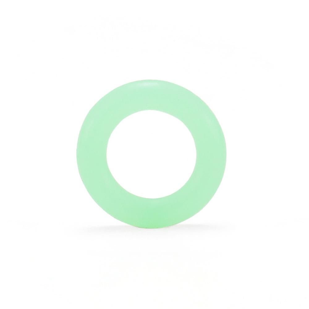 Outdoor Camping Tent Ground Nail Luminous Loop Silicone O-Loop Fluorescent Loop Night Fishing Warning Loop Camp Ground Nail Loop