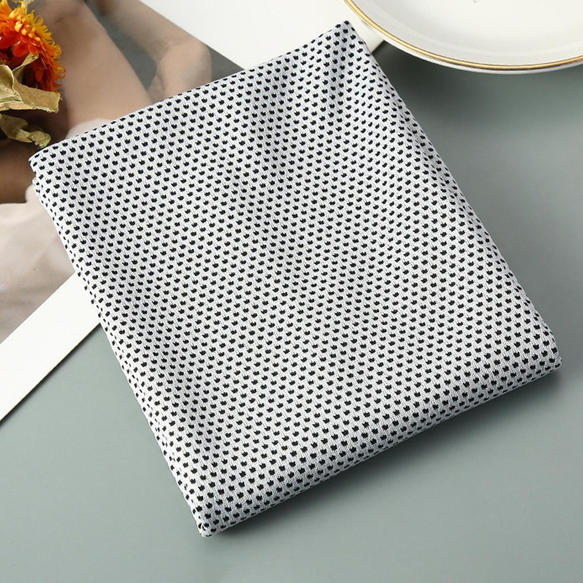 Towel Outdoor Sports Cold Feeling Towel Light Grey